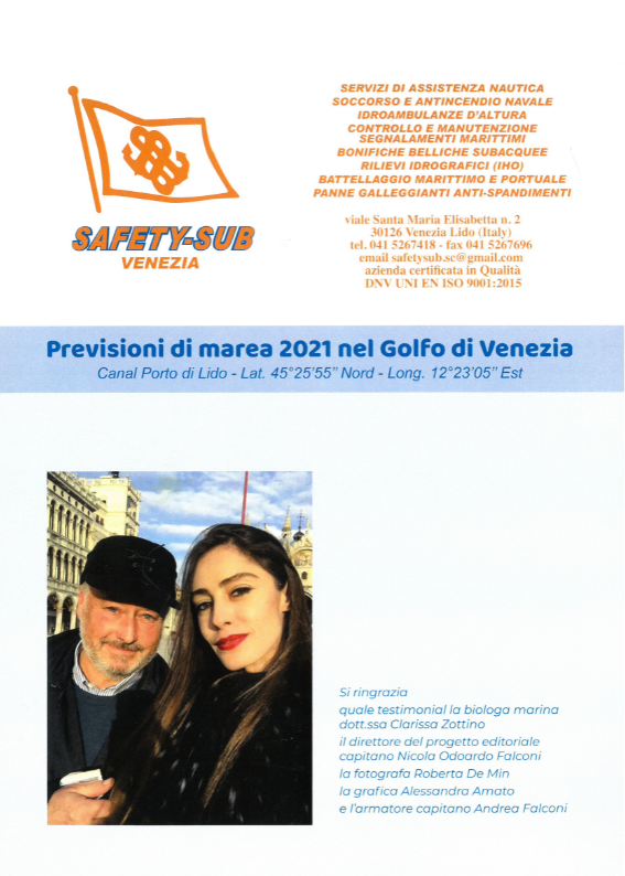 Nicola Falconi Calendario delle Maree